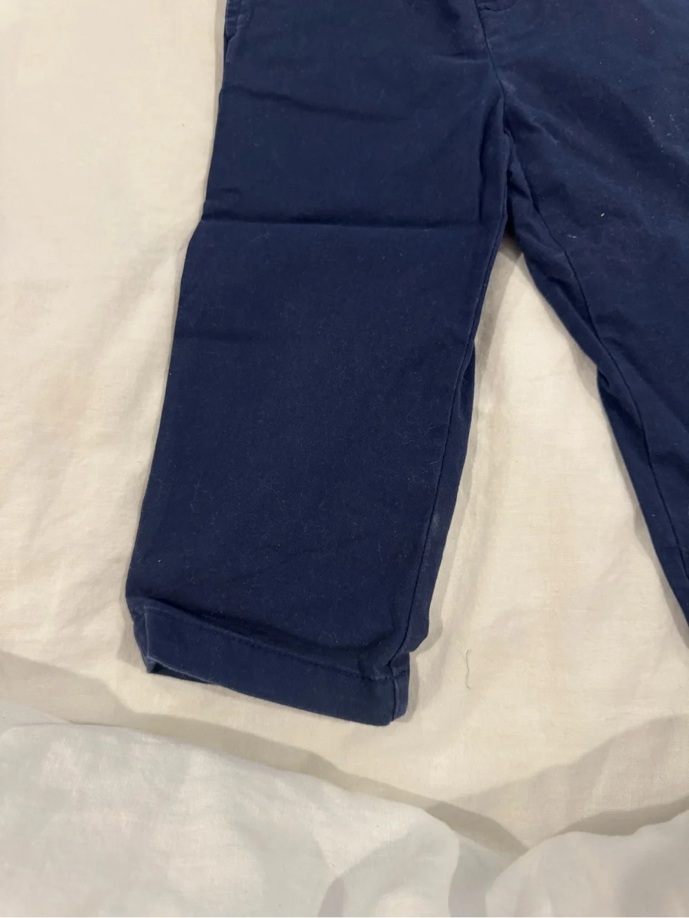 Ralph Lauren Navy Cotton Chino Pants for Kids